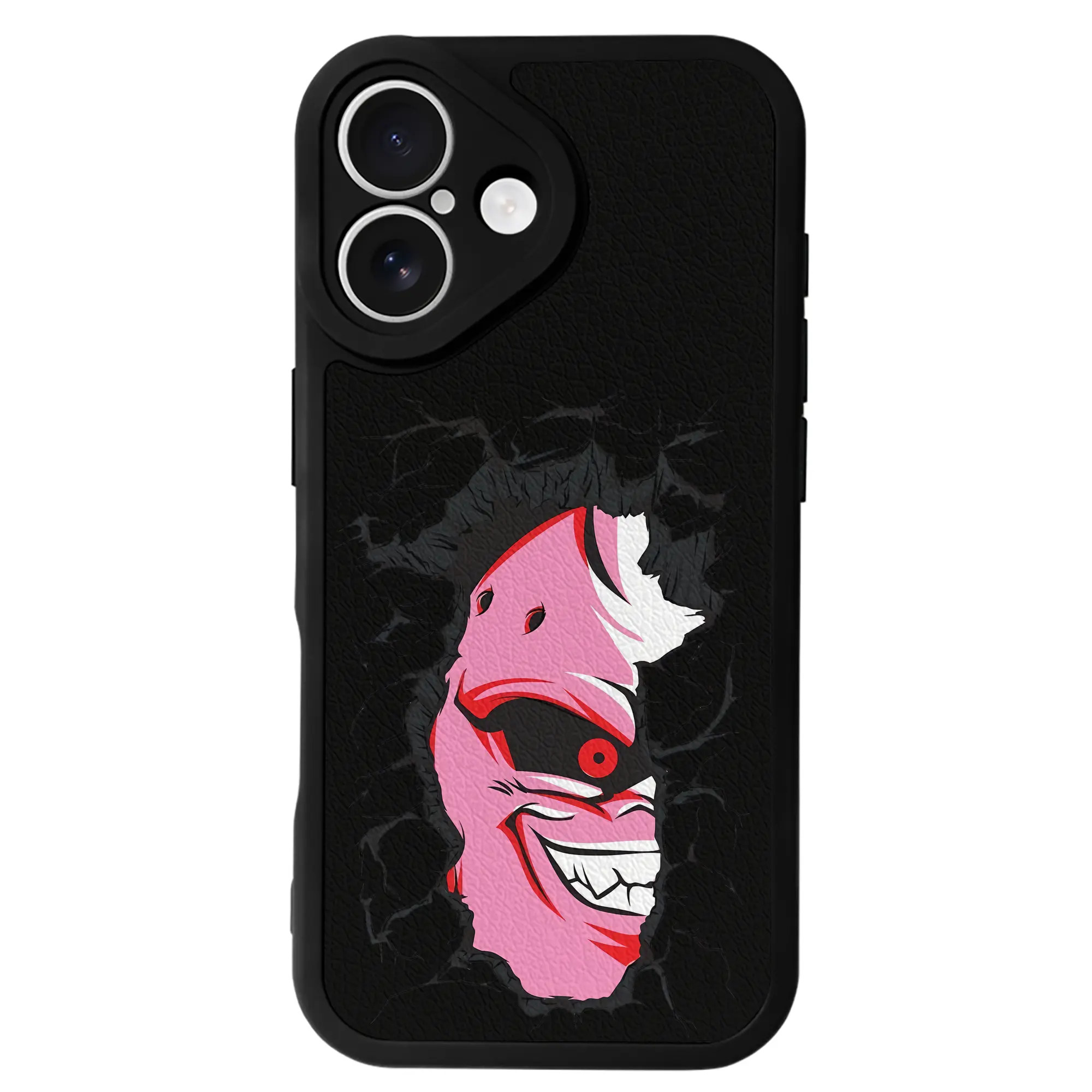 ドラゴンボール グッズ まじん ブウ - IPhone 16シリーズ対応 ・ シリコンスマホケース ・ レザー調 ・ 高精度フィット ・ 耐衝撃 ・ ワイヤレス充電対応 ・ 精密カット